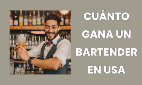 SUELDO BARTENDER EN USA