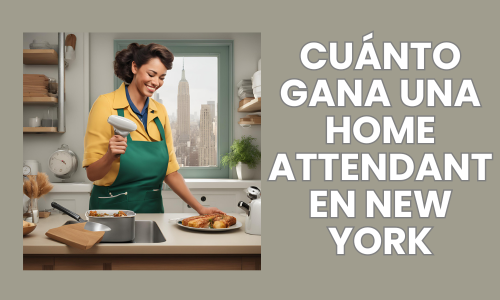 salario home attendant en new york