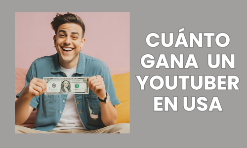 cuanto gana un youtuber en usa