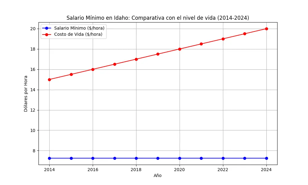 Salario mínimo en Idaho: ¿Cuánto gana una persona en Idaho?