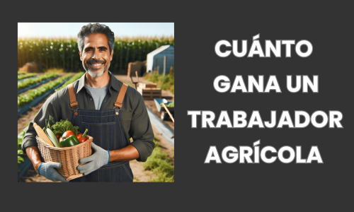 ¿Cuánto gana una persona que trabaja en el campo?